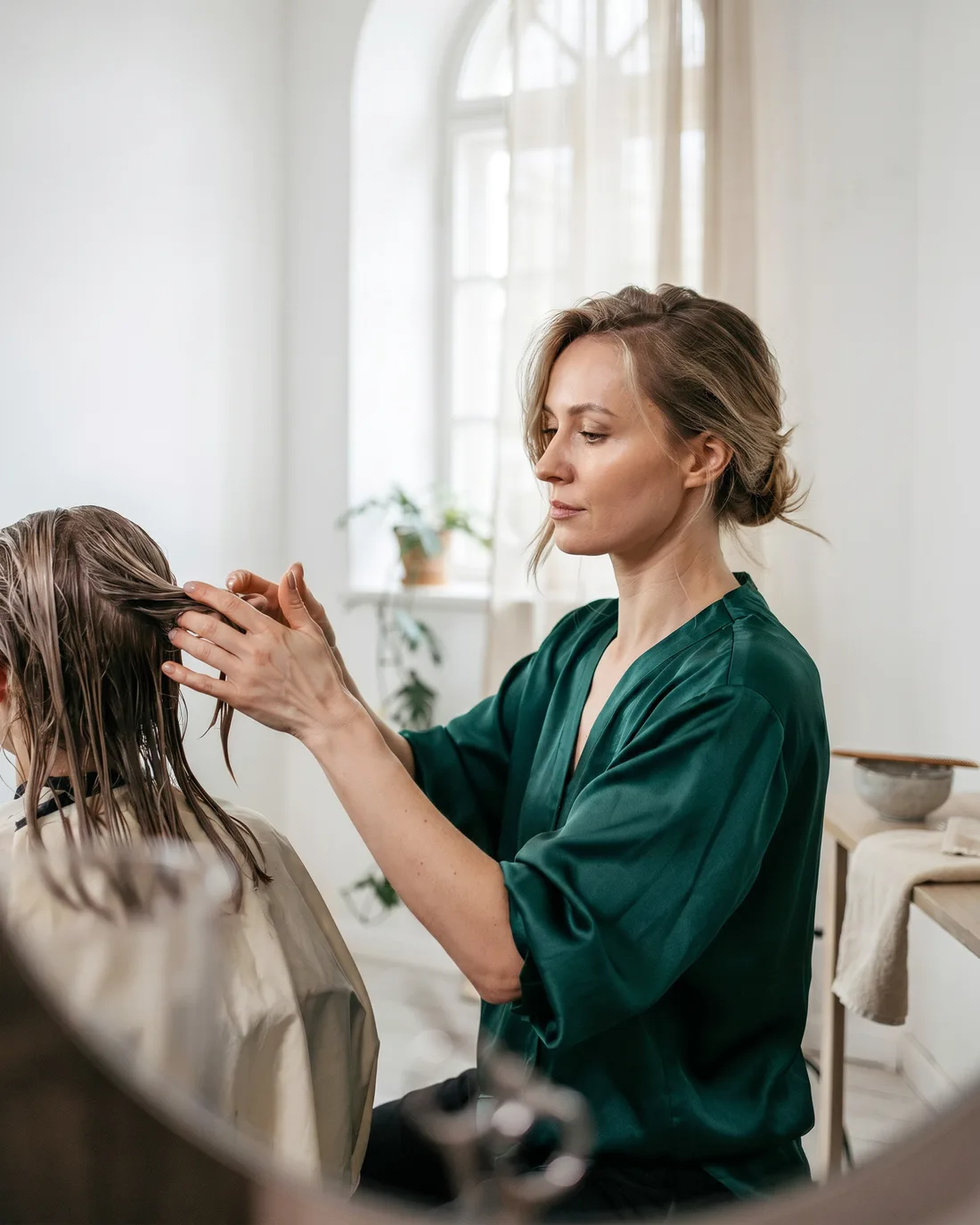 Kate, cabeleireira em Lisboa